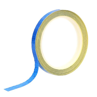 8 méteres fényvisszaverő szalag PVC kerékpárkerekek, fényvisszaverő fluoreszkáló matrica kerékpáros fényvisszaverő matrica szalag kerékpározáshoz, biztonságra