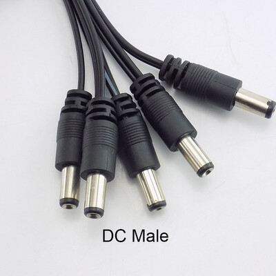 5 buc 2.1*5.5mm 12v DC Conectori Masculi Femei Plug Surse de alimentare Cablu prelungitor cablu cablu CCTV Cameră LED bandă de lumină