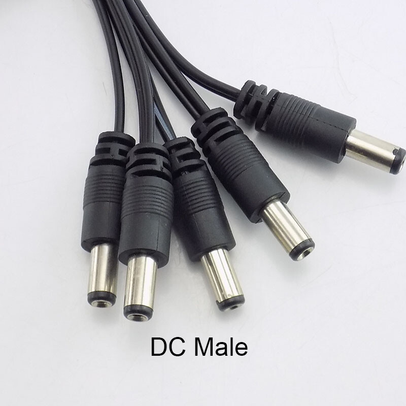 5 buc 2.1*5.5mm 12v DC Conectori Masculi Femei Plug Surse de alimentare Cablu prelungitor cablu cablu CCTV Cameră LED bandă de lumină