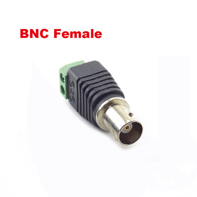 2/5/10 tk 12V DC BNC emane koaksiaalpistik Cat5-BNC emane pistik LED-ribatulede jaoks Video Balun CCTV kaamera tarvikud