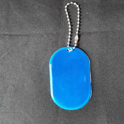 Liiklusohutus Peegeldav ripatsiga võtmehoidja võtmehoidja välispordiks öösel Ohutuse hoiatus