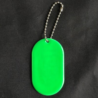 Liiklusohutus Peegeldav ripatsiga võtmehoidja võtmehoidja välispordiks öösel Ohutuse hoiatus