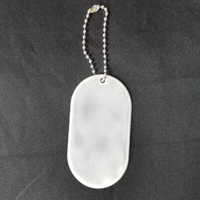 Liiklusohutus Peegeldav ripatsiga võtmehoidja võtmehoidja välispordiks öösel Ohutuse hoiatus