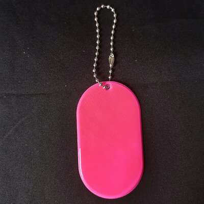 Liiklusohutus Peegeldav ripatsiga võtmehoidja võtmehoidja välispordiks öösel Ohutuse hoiatus