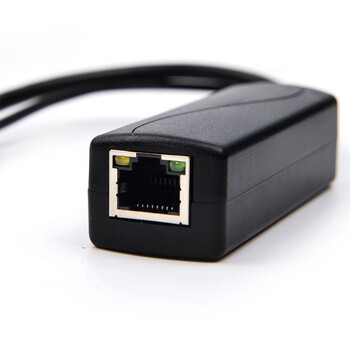 POE Ethernet Power Over Splitter 48V to 5V MicroUSB Type C DC5.5x2.1 DC3.5x1.35 R9UA