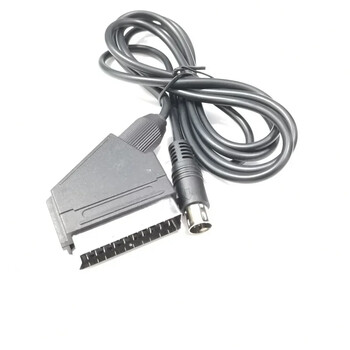 RGB Scart Lead кабел за Sega -Mega Drive 2 -Genesis 2 Megadrive 2 MD2 RGB AV Scart кабел 1.8m D11 20 Dropshipping