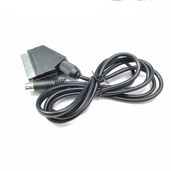 RGB Scart Lead кабел за Sega -Mega Drive 2 -Genesis 2 Megadrive 2 MD2 RGB AV Scart кабел 1.8m D11 20 Dropshipping