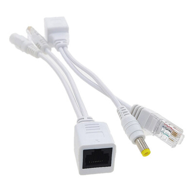 POE kabeļa pasīvā barošana, izmantojot Ethernet adapteri