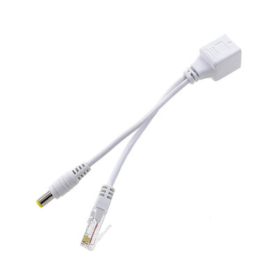 POE-kábel passzív tápfeszültség Ethernet-adapter kábel POE-elosztó RJ45 befecskendező tápegység modul 12-48v IP-kamerához