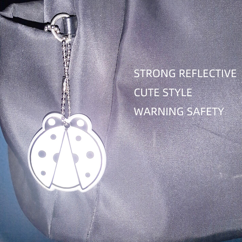 10 tk armas lepatriinu helkur võtmehoidja ripats amulett kott tarvikud riidepuu võtmehoidjad liiklusohutuse