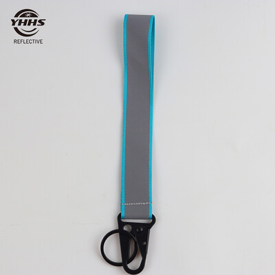 Hästi nähtavad võtmehoidjad, värvilised peegeldavad võtmehoidjad Jalgrattavarustus lastekoti jaoks Ohutusripats Aksessuaarid Ööjooks