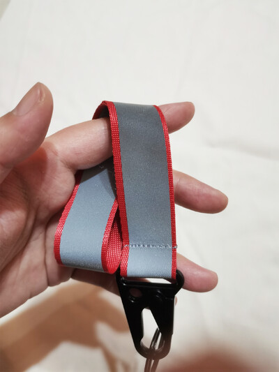 Hästi nähtavad võtmehoidjad, värvilised peegeldavad võtmehoidjad Jalgrattavarustus lastekoti jaoks Ohutusripats Aksessuaarid Ööjooks