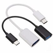 Naujas universalus USB C3.1.0 blizgus C tipo OTG linija, C tipas, TG duomenų sinchronizavimo keitiklio adapterio laidas, skirtas IPhone iPad