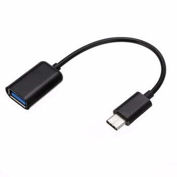 Нов универсален USB C3.1.0Glossy Type-C OTG Line Type C Male to USB Female TG Data Sync Converter Adapter Cable For IPhone IPad