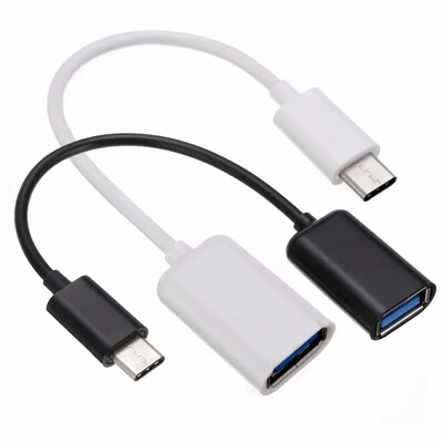 Új univerzális USB C3.1.0 Fényes C típusú OTG vonal, C típusú dugasz-USB csatlakozó TG adatszinkronizáló átalakító adapter kábel IPhone iPadhez