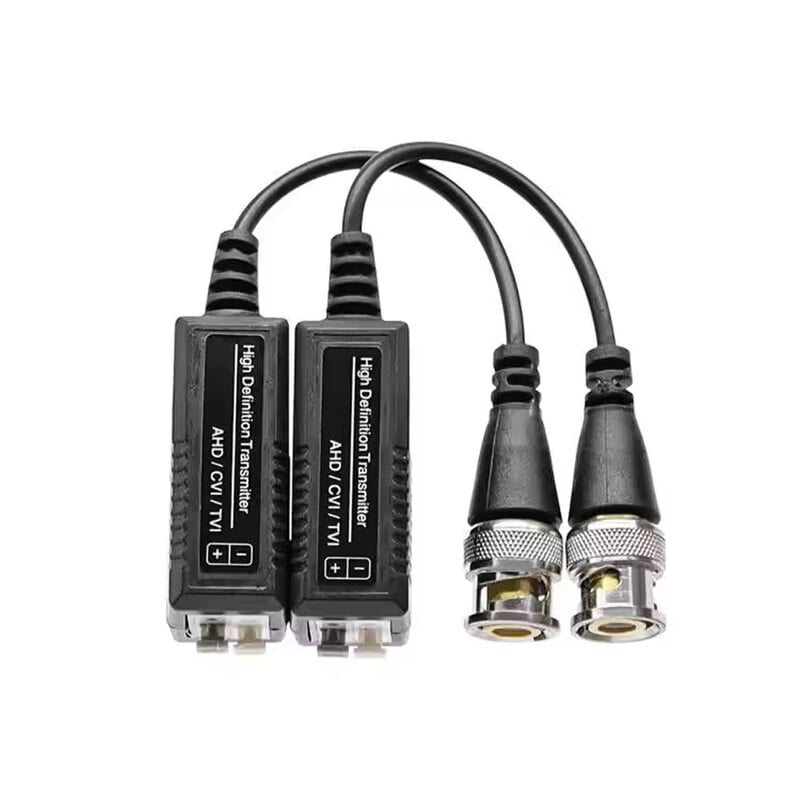 4 buc (2 perechi) AHD/CVI/TVI BNC CCTV răsucite Video Balun Transceiver pasivi UTP Balun BNC Cat5 CCTV UTP Video Balun