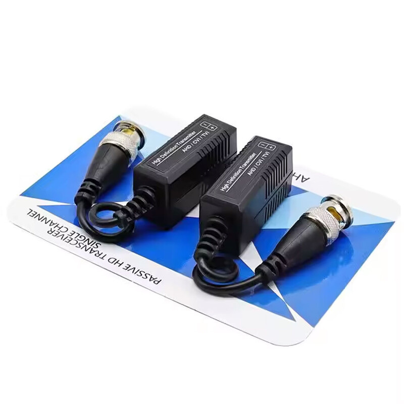 4 buc (2 perechi) AHD/CVI/TVI BNC CCTV răsucite Video Balun Transceiver pasivi UTP Balun BNC Cat5 CCTV UTP Video Balun