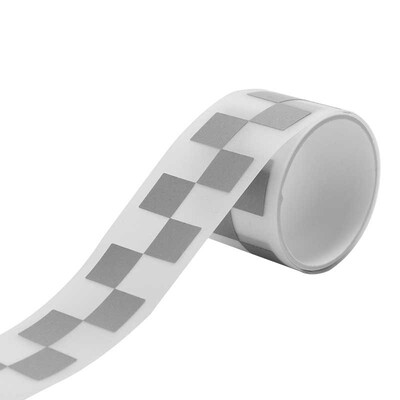 Autocolant reflectorizant 3x100CM Bandă care strălucește în întuneric Film de vinil transferat la căldură pentru îmbrăcăminte Benzi de țesătură de călcat DIY Decalcomanii pentru îmbrăcăminte