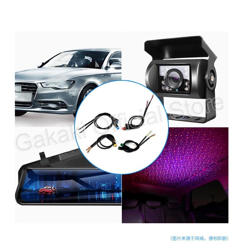 Conector masculin + femela 2 3 4 5 6Pin cablu M8 Conector impermeabil pentru Ebike Cablu opțional Accesorii Ebike