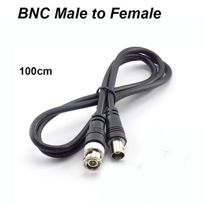 BNC isane ühenduskaabel BNC isane ühenduspistiku adapter Pigtail traatliin CCTV kaamera tarvikute jaoks