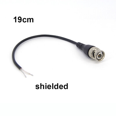BNC isane ühenduskaabel BNC isane ühenduspistiku adapter Pigtail traatliin CCTV kaamera tarvikute jaoks