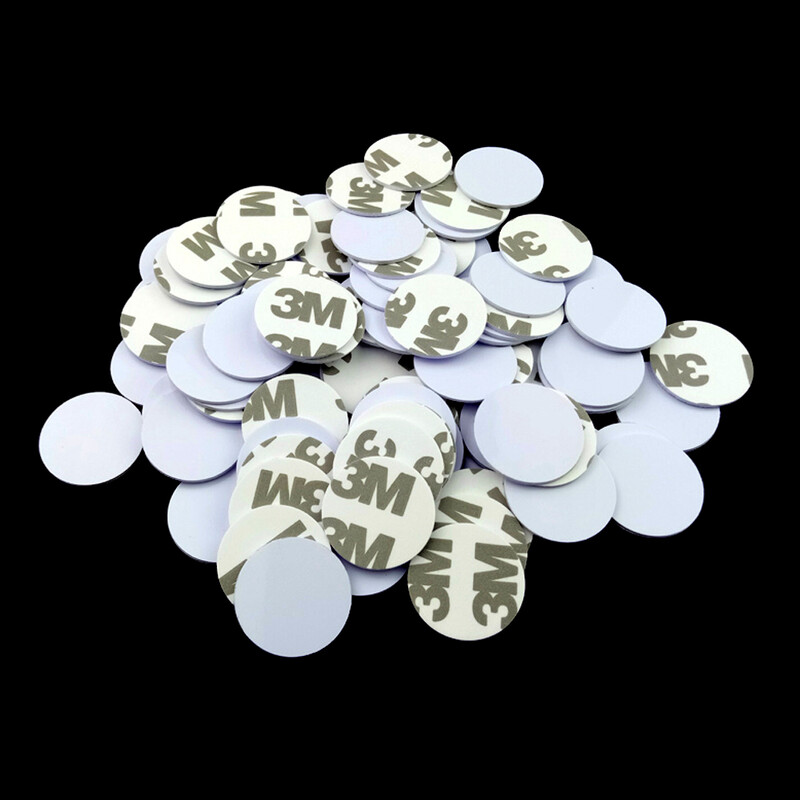 12 tk RFID 125 khz EM4305 T5577 tühi võtmesilt Kiiprõngas Mündikaardid Sildid Võtmesildi koopia ümberkirjutatav kirjutatav ümberkirjutatav duplikaat 125 khz