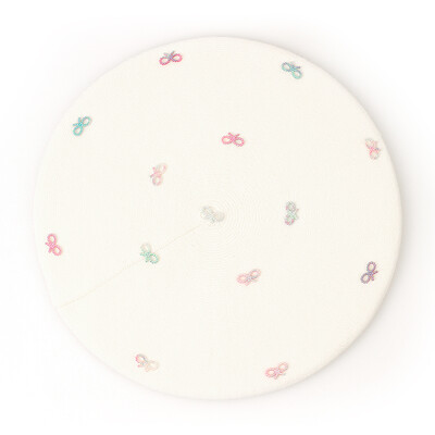 Ženska biserna mašna od kašmira u boji šešira s beretkama Modne jednobojne pletene ležerne beretke Ženska francuska umjetnička kapa s kapom