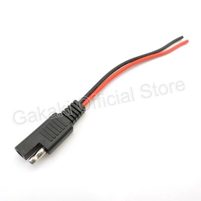 12V 18AWG SAE Power Automobilski produžni kabel 2 Pin DIY konektor Linija muški ženski utikač Bakrena žica za automobilski akumulator Solarni kabel