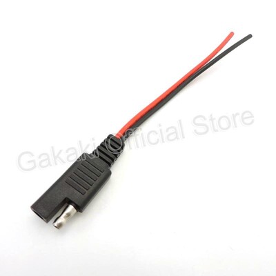 12V 18AWG SAE Power Automobilski produžni kabel 2 Pin DIY konektor Linija muški ženski utikač Bakrena žica za automobilski akumulator Solarni kabel