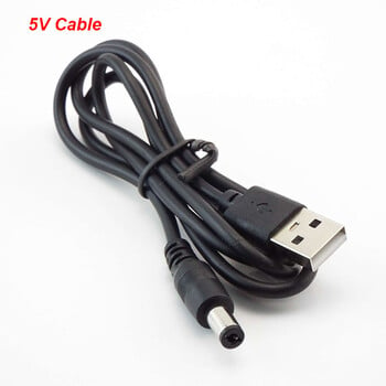 2-пинов DC USB 5.5x2.1mm мъжки женски към мъжки женски Power Charging Extended Cable Cord 5.5mmx2.1mm Jack Plug Connector Wire cctv