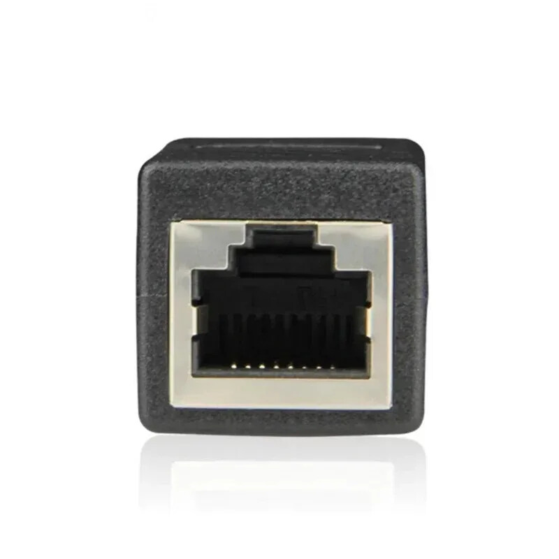 Standardne Rj45 pistik Cat7 Cat6 Cat5e kahe pistikupesaga adapter Cat 6 8p8c võrgulaiendiga Rg Rj 45 Rg45 Etherneti kaabel