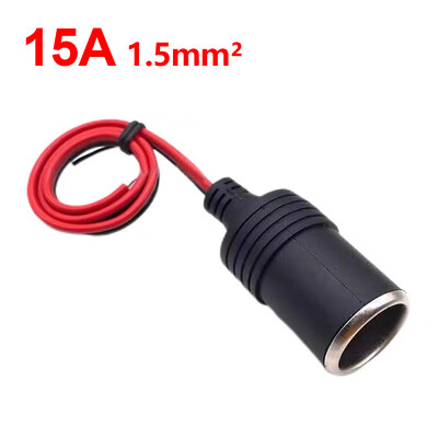 Încărcător universal pentru brichetă auto 12V cu cablu de 30 cm 10A/15A/20A Adaptor conector priză femelă