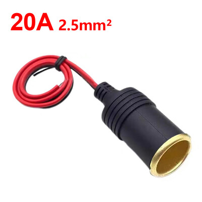 Încărcător universal pentru brichetă auto 12V cu cablu de 30 cm 10A/15A/20A Adaptor conector priză femelă