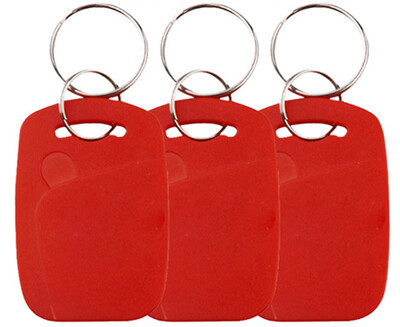 Υποστήριξη εφαρμογής Android MCT 13,56 MHz CUID UID S50 1K Μπρελόκ με δυνατότητα αλλαγής εγγραφής RFID Keychain NFC Block 0 White Card 5Pcs