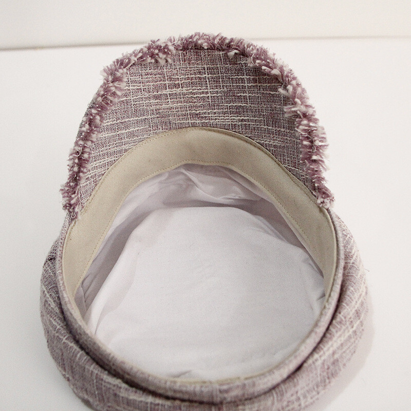 „Ttassel“ karinės beretės moterims, pavasario vasaros mygtukai, laikraščių kepuraitės, moteriškos plokščios armijos skrybėlės, mergaitės, kelionės, beretės, moterys, tapytojos, kepuraitės