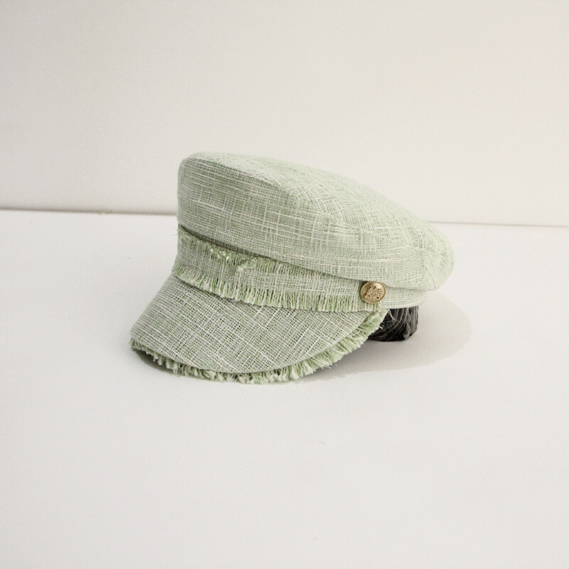 „Ttassel“ karinės beretės moterims, pavasario vasaros mygtukai, laikraščių kepuraitės, moteriškos plokščios armijos skrybėlės, mergaitės, kelionės, beretės, moterys, tapytojos, kepuraitės