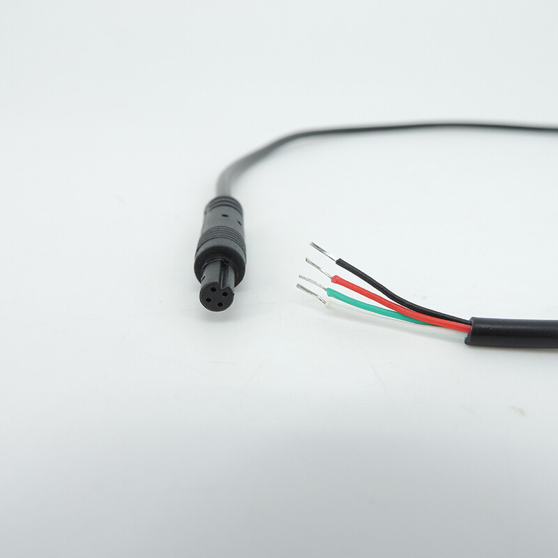 „Pasidaryk pats“ 4 kontaktų 5 kontaktų 6 kontaktų lizdas automobilinis DVR kameros ilgintuvas HD monitorius transporto priemonės galinis vaizdas / atsarginės kameros laidas, moteriškas kištukas