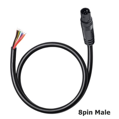 DIY 4/5/6/8 pini mufă mamă femelă pentru auto DVR cablu conector de expansiune monitor HD pentru camera de vedere din spate a vehiculului