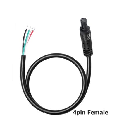 DIY 4/5/6/8 pini mufă mamă femelă pentru auto DVR cablu conector de expansiune monitor HD pentru camera de vedere din spate a vehiculului