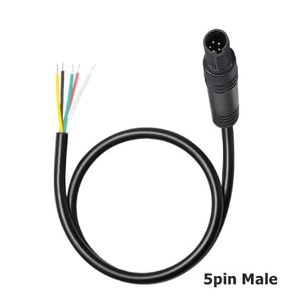 DIY 4/5/6/8 pini mufă mamă femelă pentru auto DVR cablu conector de expansiune monitor HD pentru camera de vedere din spate a vehiculului