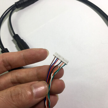 Ethernet Lan PoE кабел RJ45 мрежов кабел 12 Pin 8 core За ip куполна камера dahua