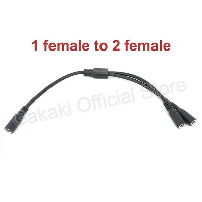30 cm kabel razdjelnika istosmjerne struje muški ženski na 2 muška 2 ženska utikača Adapter 5,5 mm x 2,1 mm konektor Produžni kabel