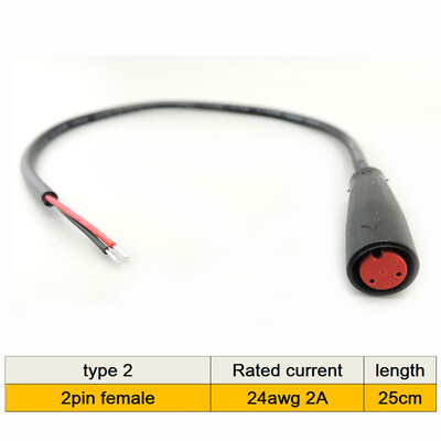 2-pinski signalni senzor za spajanje Električni bicikl E-bicikl vodootporni utični konektor Kabel kočnice skutera prekida napajanje