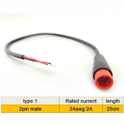 2-pinski signalni senzor za spajanje Električni bicikl E-bicikl vodootporni utični konektor Kabel kočnice skutera prekida napajanje