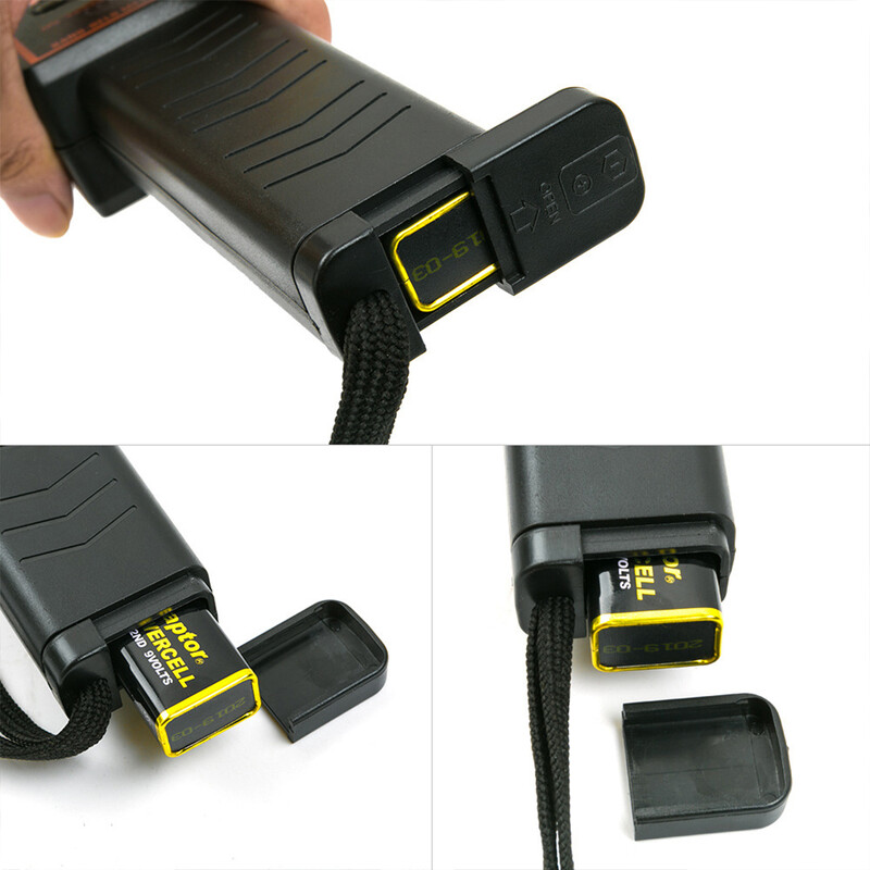 Profesionalus rankinis metalo detektorius, skirtas saugumo patikrai Bounty Instrument Scanner Finder Lauko aukso ieškiklio kūno paieškos įrankiai