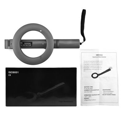 Metallidetektor DM3004A käeshoitav alarm, kõrge tundlikkusega metalliskanner, turvakontroll, otsingu mähis, metallituvastustööriist