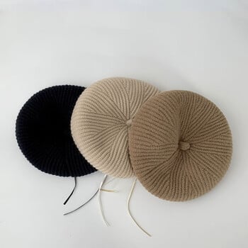 MAXSITI U Winter Beret καπέλα για γυναίκες Vintage πλεκτό μάλλινο καπέλο ζωγράφου Ευέλικτα περιστασιακά ζεστά καπέλα κολοκύθας