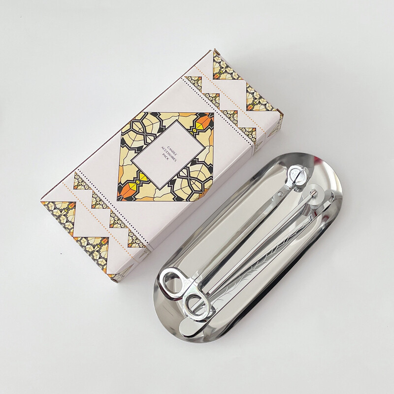 ins aromaterapijos žvakių įrankiai nerūdijančio plieno žvakių žirklės „pasidaryk pats“ žvakių gesinimo įrankių rinkinys uždegiklis gesintuvų žvakės didmeninė prekyba