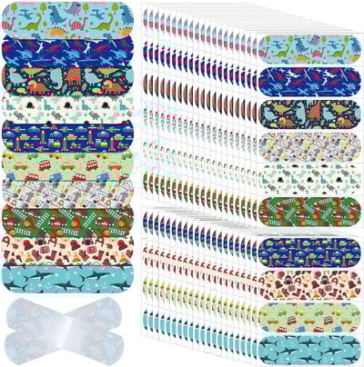 10 tk PE veekindel hingav multifilmi abivahend lastele armas multifilmi kleebis kipsi värvi elastne side