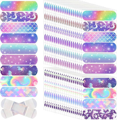 10 tk PE veekindel hingav multifilmi abivahend lastele armas multifilmi kleebis kipsi värvi elastne side